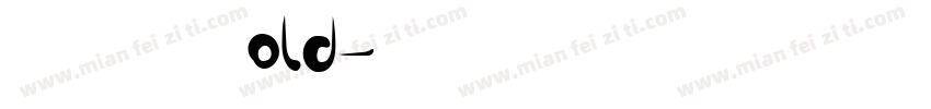 TAI_AA Bold字体转换